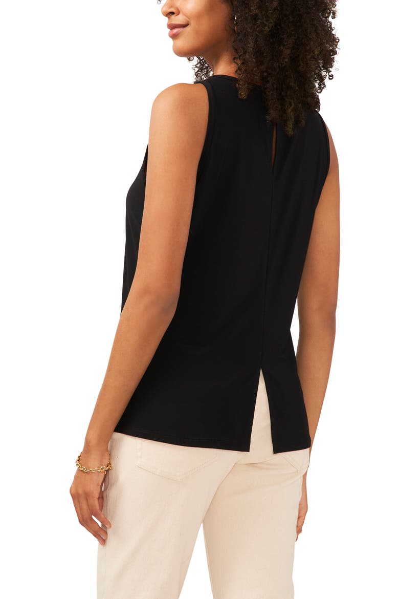 Sleeveless Top, Alternate, color, RICH BLACK