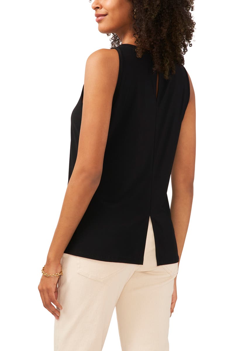 Vince Camuto Sleeveless Top, Alternate, color, Rich Black