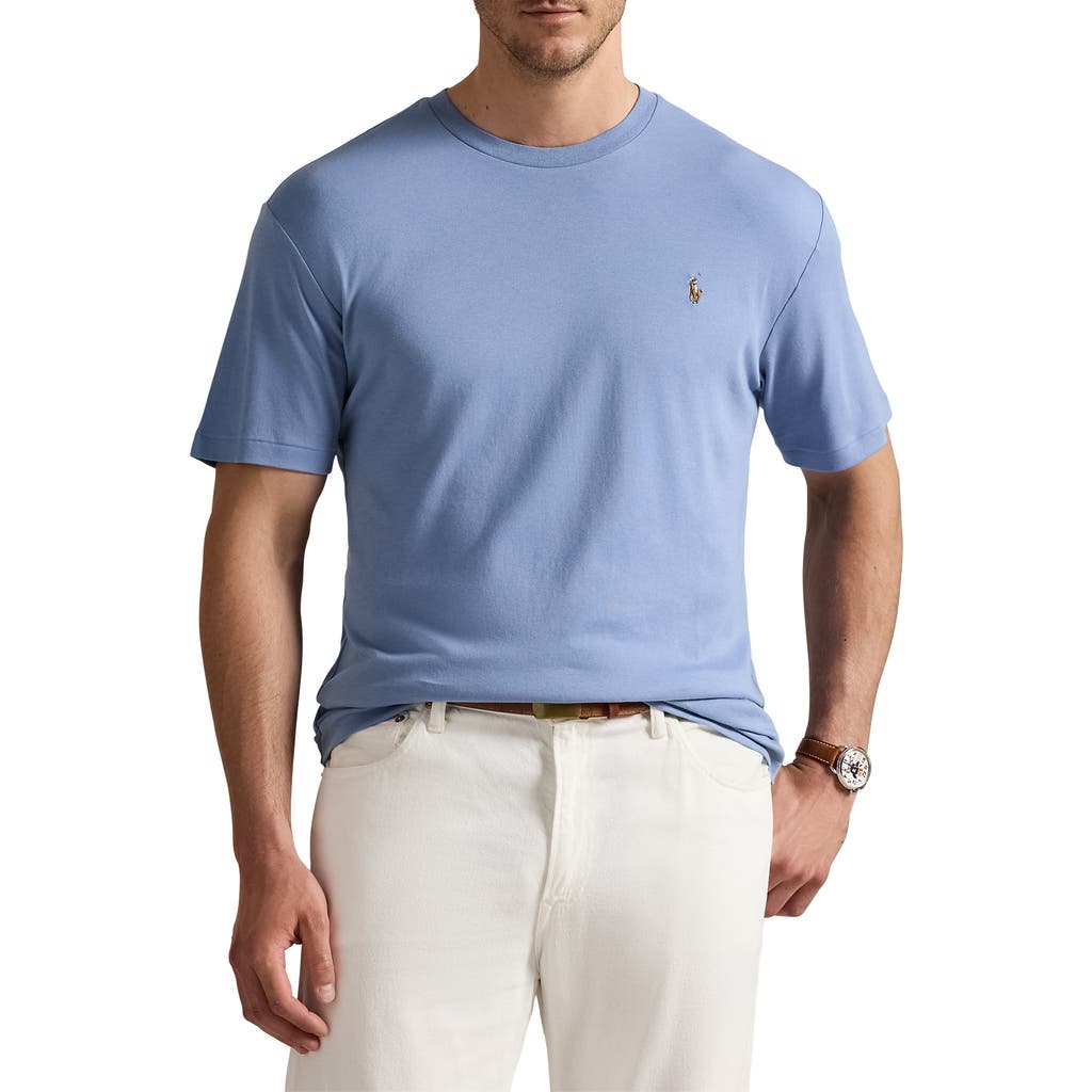 Polo Ralph Lauren Big & Tall Soft Touch T-shirt In Blue