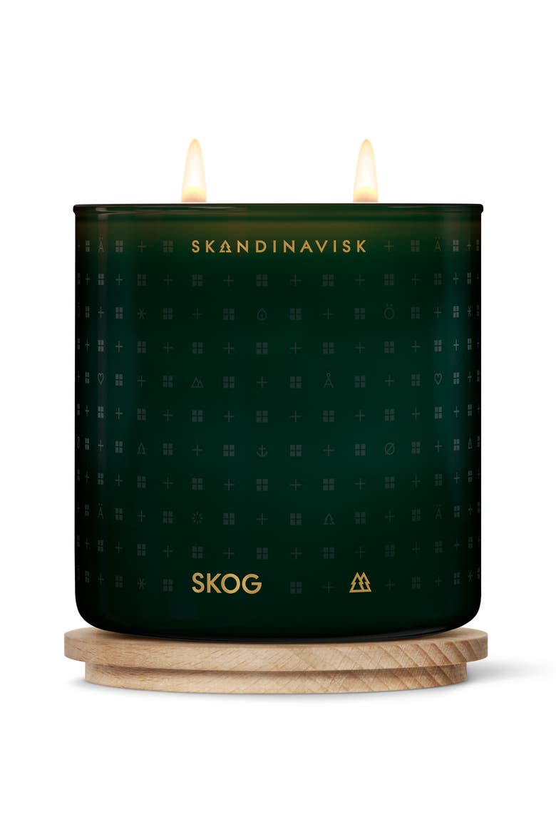 SKOG - 400g Seasonal Scented Candle, Alternate, color, Green