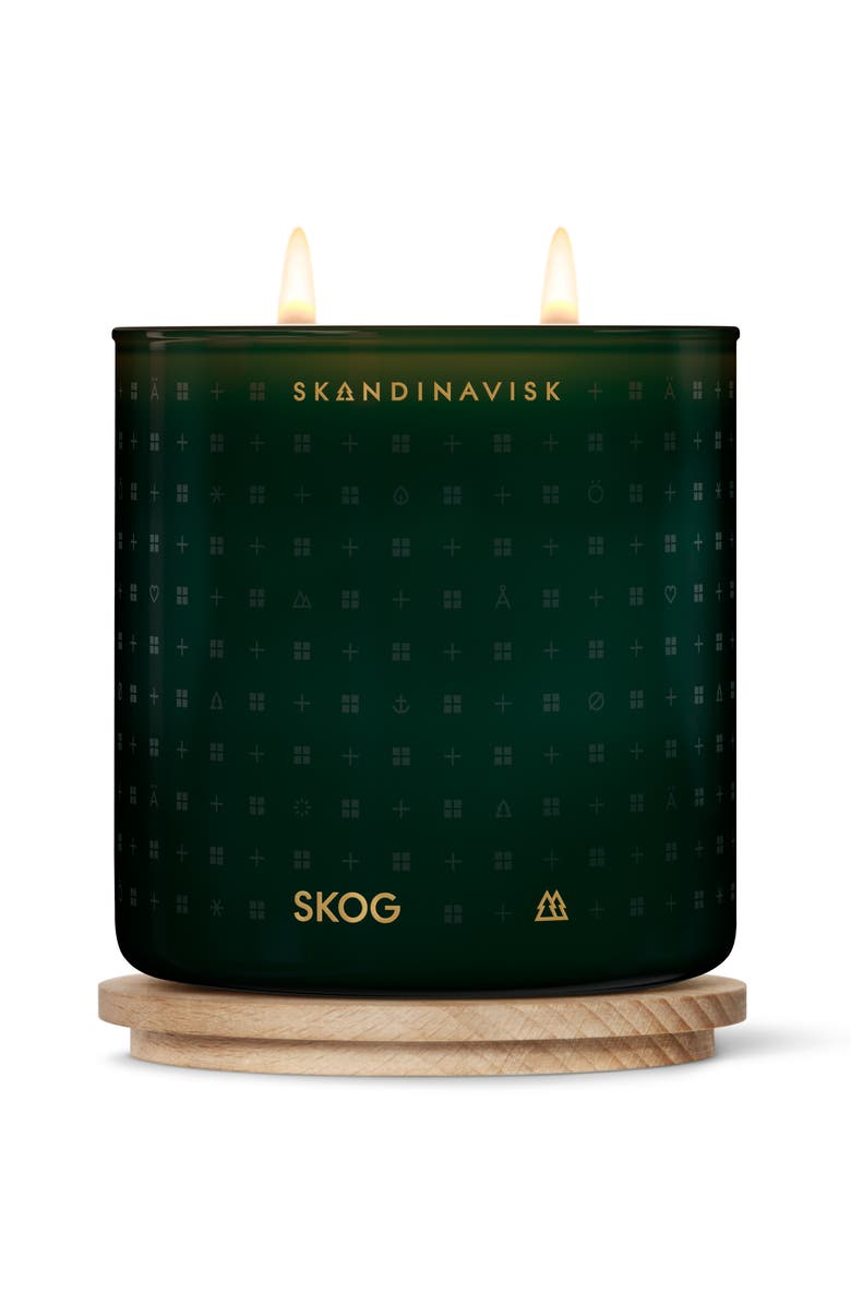 SKANDINAVISK SKOG - 400g Seasonal Scented Candle, Alternate, color, Green