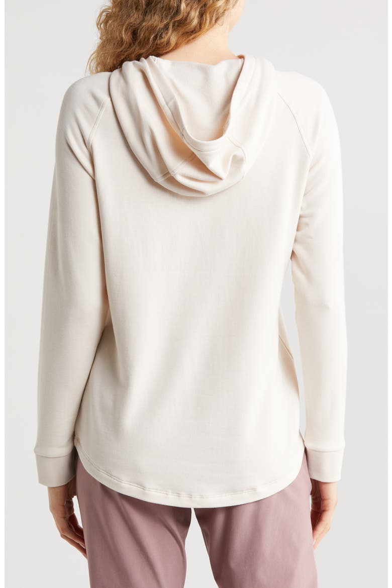Lightweight Fleece Hoodie, Alternate, color, STONE