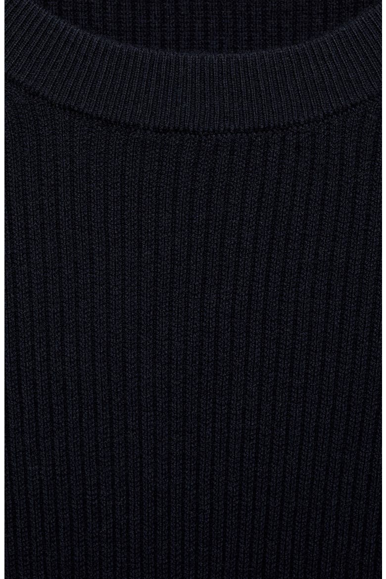Rib Sweater, Alternate, color, DARK NAVY