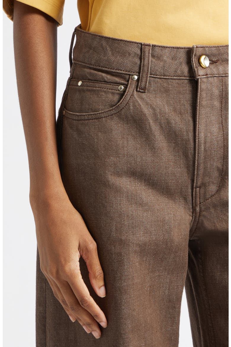 Rider Low Rise Barrel Leg Jeans, Alternate, color, LOAM WASH