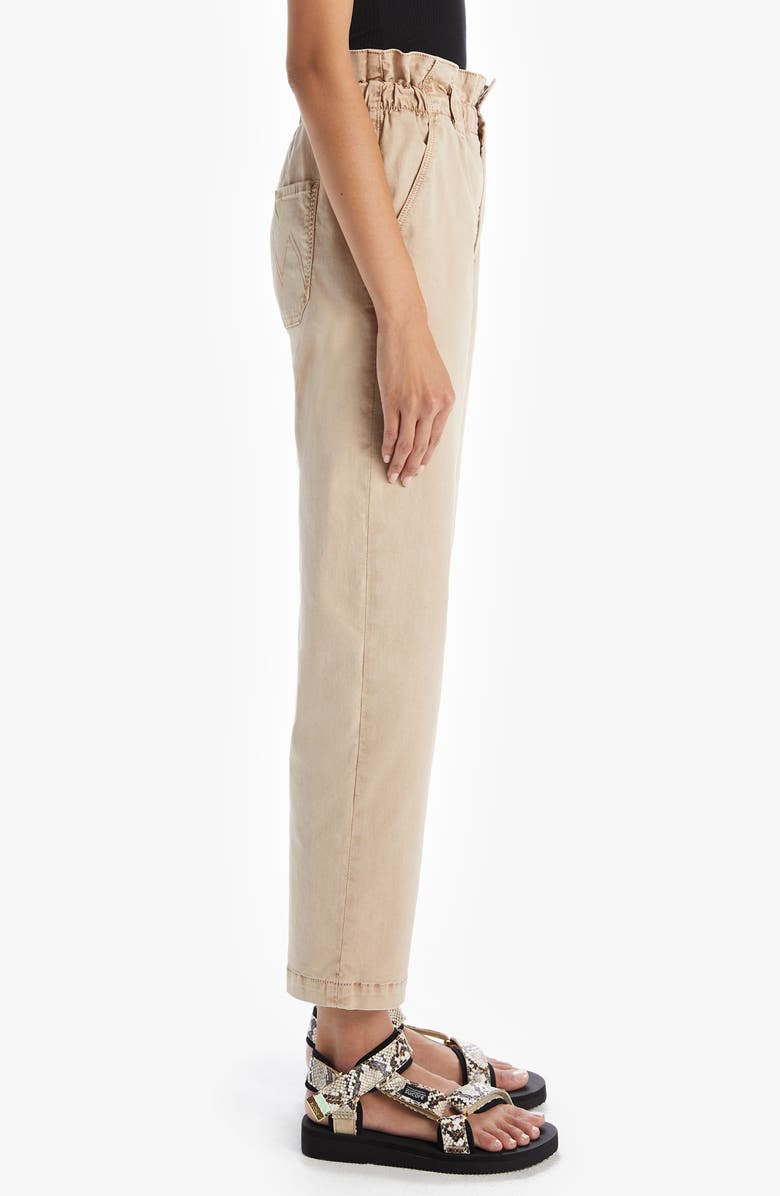 MOTHER The Yoyo Ruffle Greaser High Waist Ankle Jeans, Alternate, color,