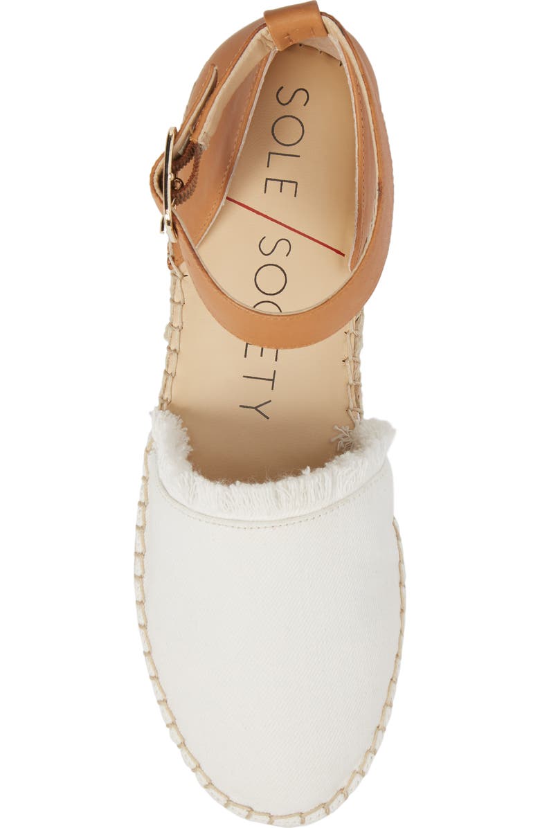 Sole Society Stacie Espadrille Sandal, Alternate, color,
