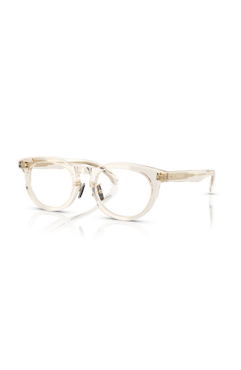 Moncler 50mm Phantos optical glasses, Main, color, White