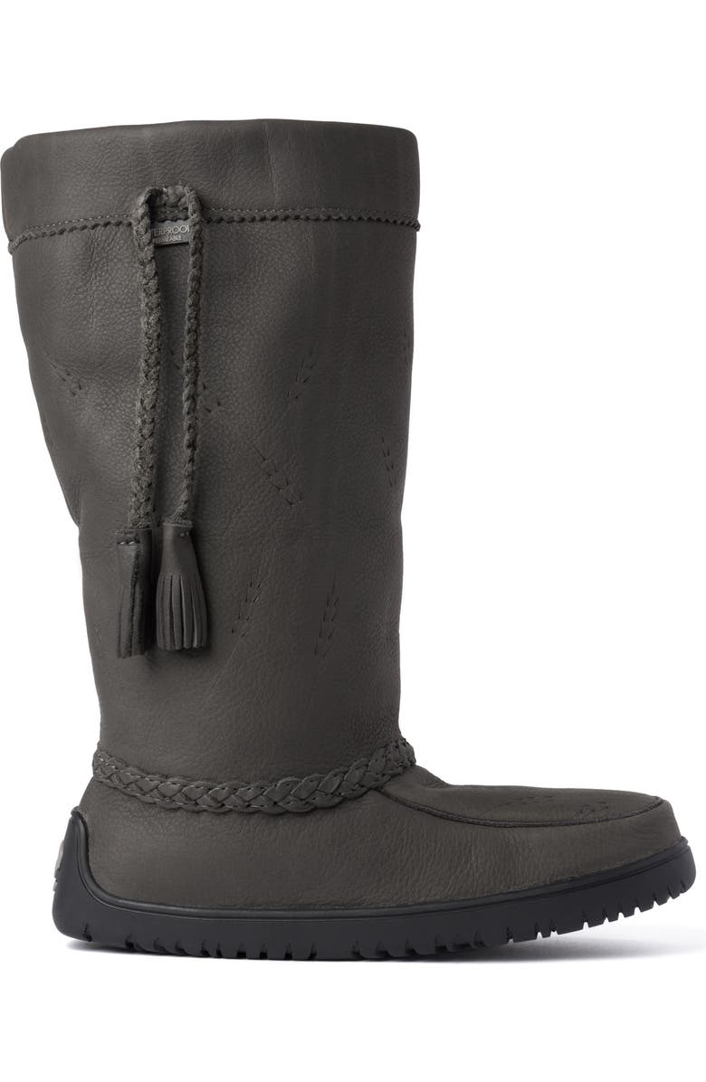 Manitobah Mukluks Tamarack Waterproof Genuine Shearling Boot, Alternate, color,