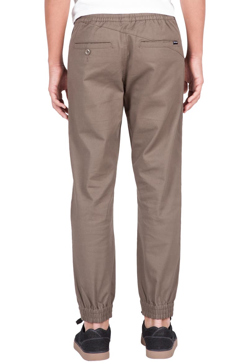 Kids' Slim Leg Joggers, Alternate, color, MUSHROOM