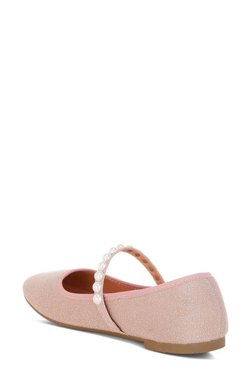 London Rag Corphee Mary Jane Flat In Pink