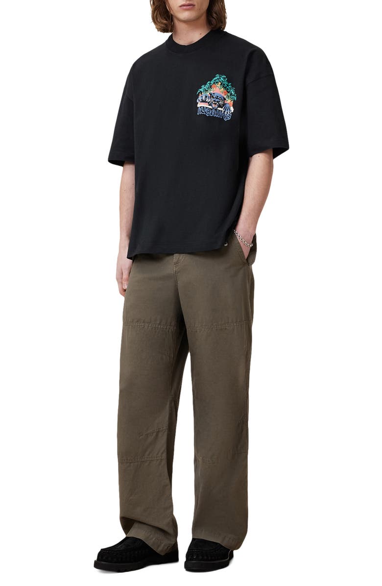 AllSaints Pounce Graphic T-Shirt, Alternate, color,