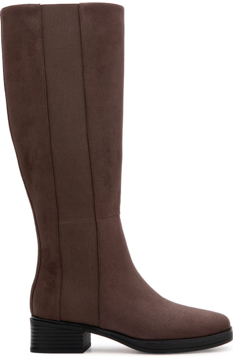 Aerosoles Daria Tall Boot, Alternate, color, Java Faux Suede