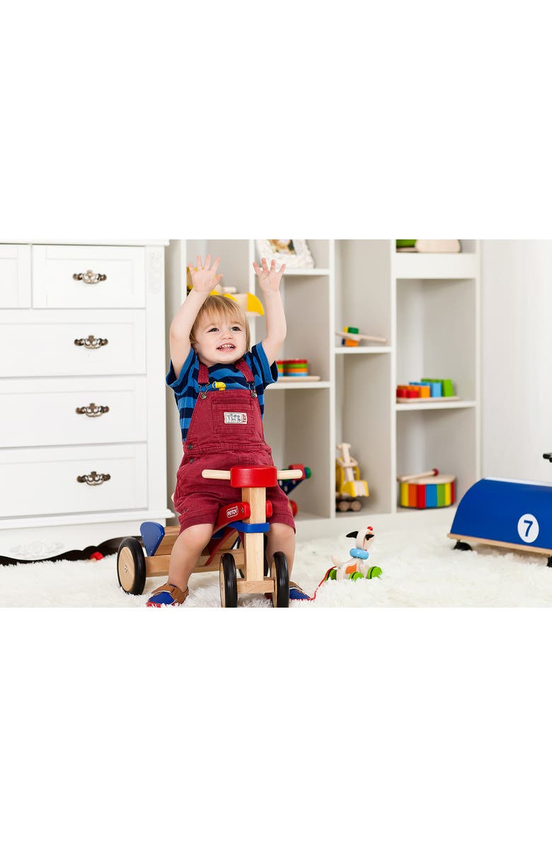 Pintoy Wood Pick-Up Trike, Alternate, color, 