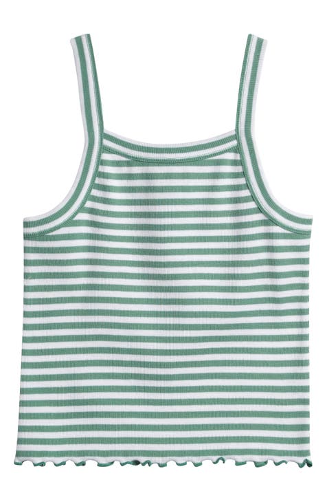 Kids' Rib Lettuce Hem Tank (Big Kid)