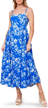 FLYING TOMATO Floral Tie Back Maxi Dress