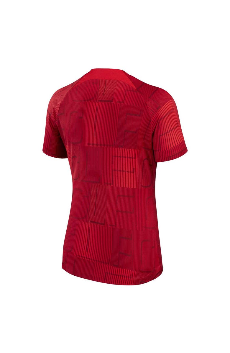 Nike Women's Nike Red Liverpool 2023 Pre-Match Top, Alternate, color, Red