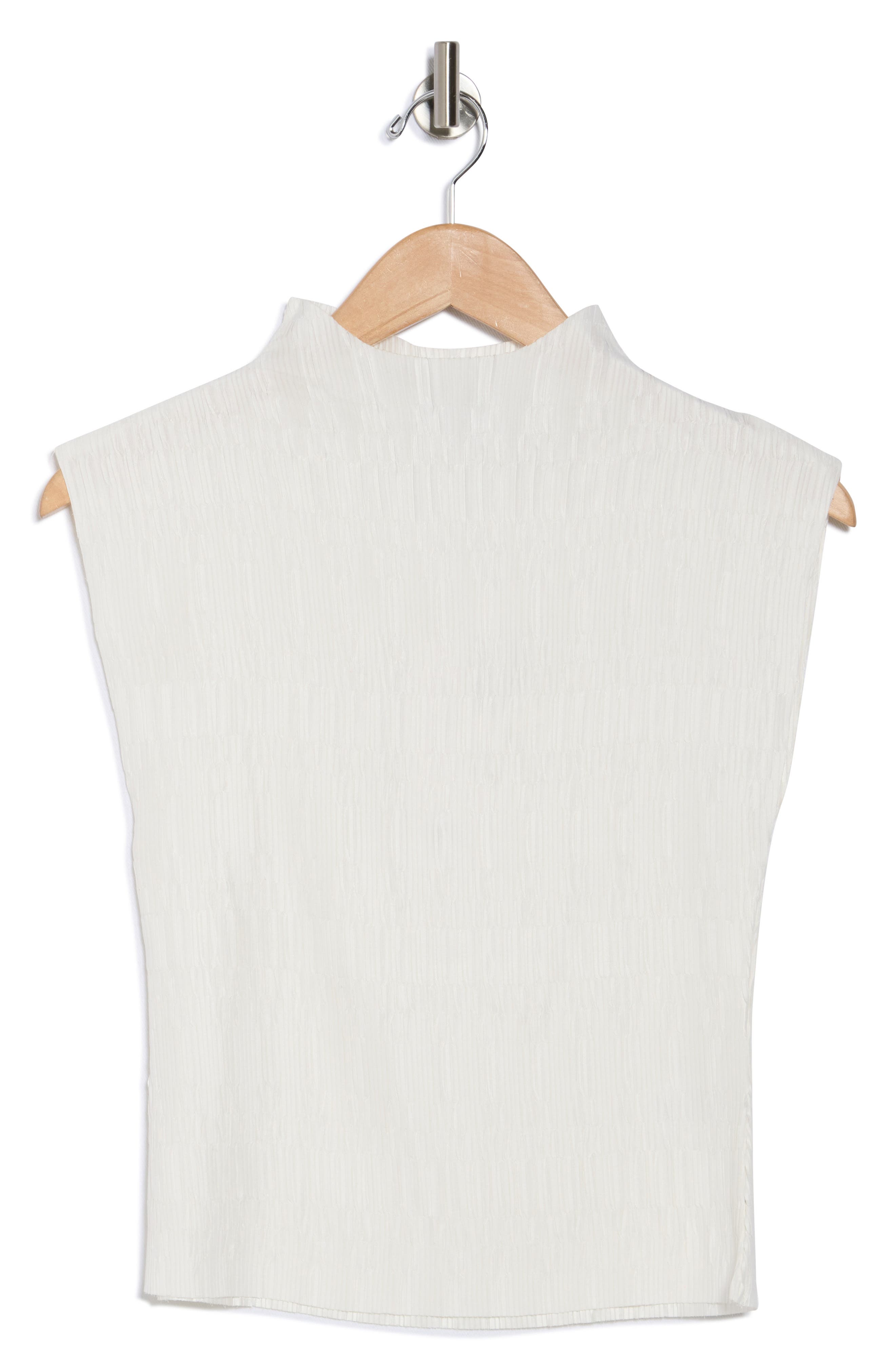 Veronica Beard Foxe Plissé Sleeveless Top (Women) | Nordstromrack
