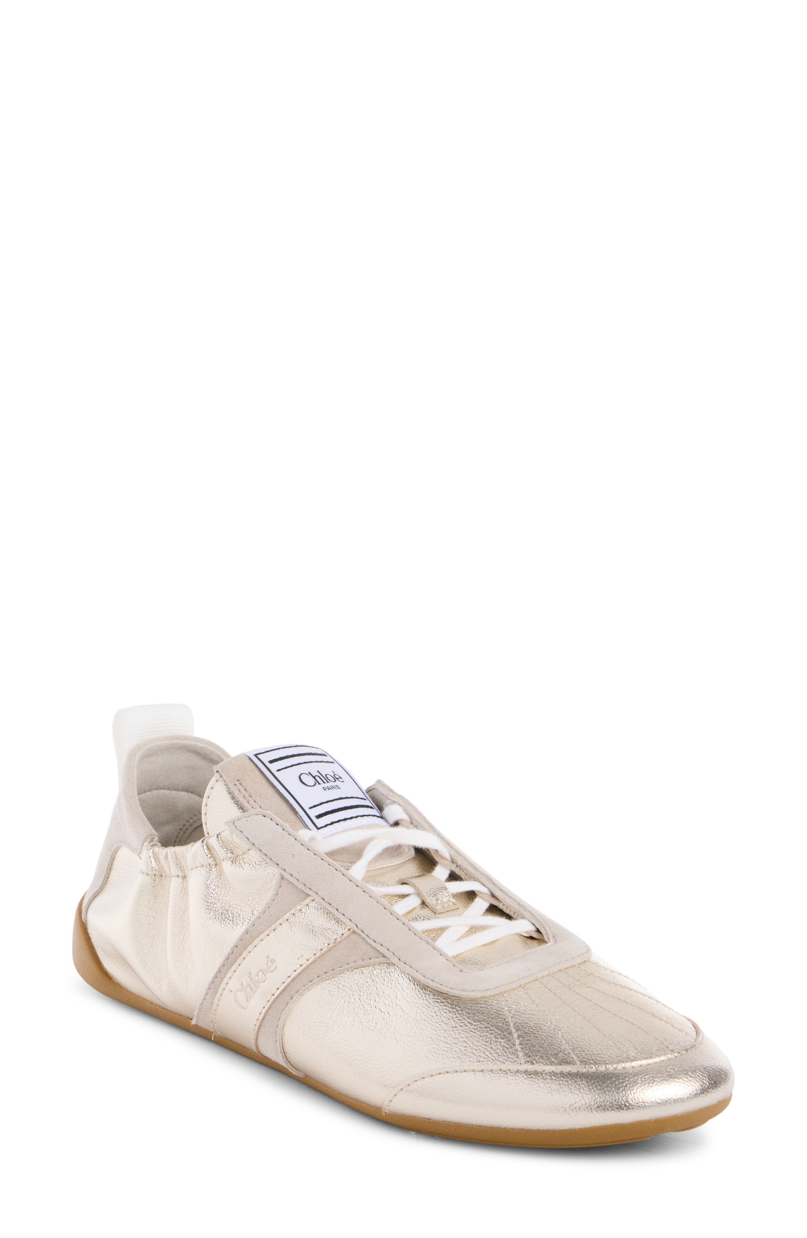 Chloé Kick Sneaker, Main, color, Palladium