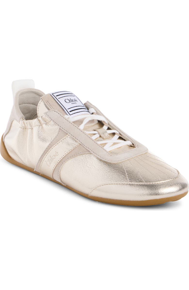 Chloé Kick Sneaker, Main, color, Palladium