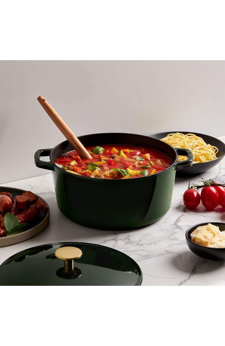 KANA 5.5 Quart Dutch Oven, Alternate, color, Emerald