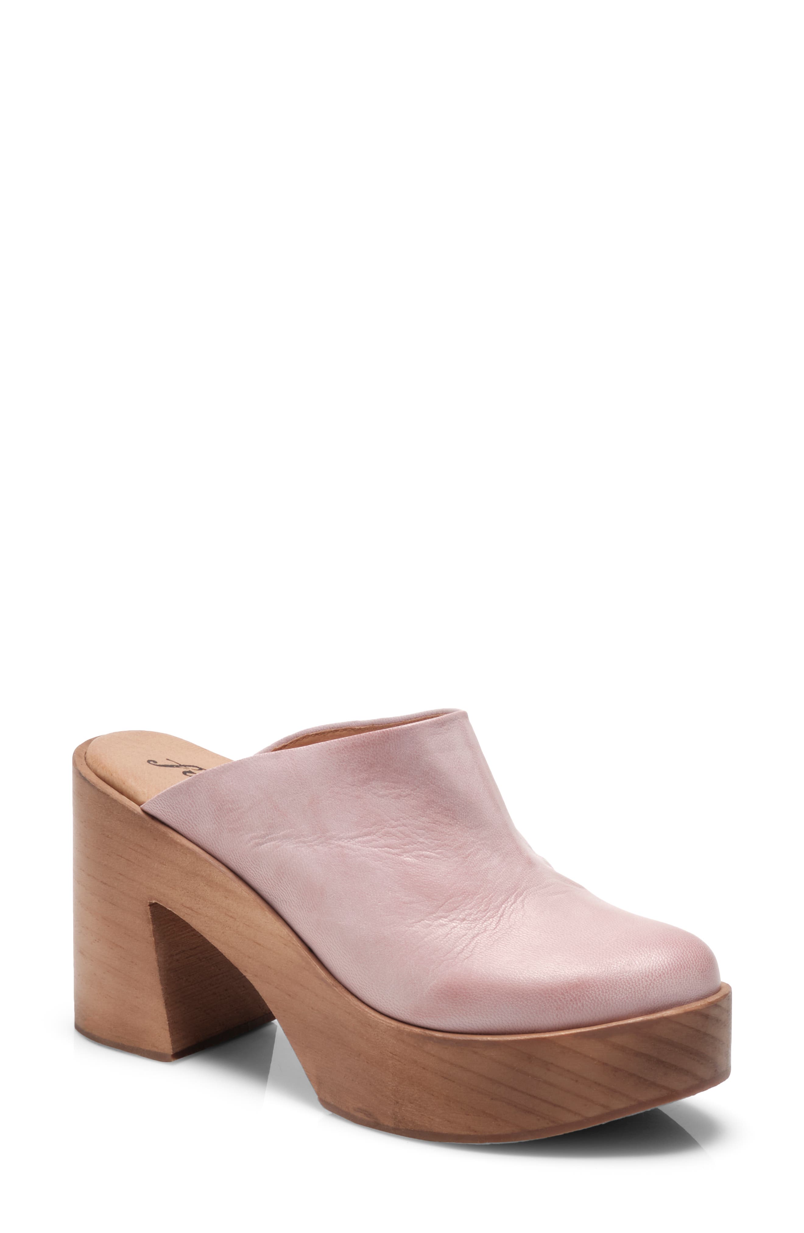 Suki Platform Clog, Main, color, ROSE