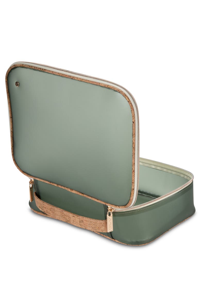 Stephanie Johnson Miami Thyme Claire Jumbo Makeup Case, Alternate, color, Thyme