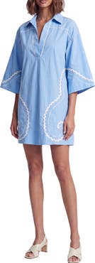 Celina Moon Sia Breeze Shift Minidress