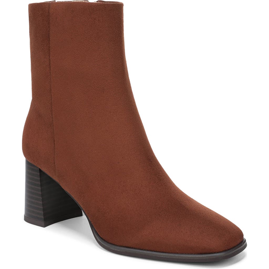 Nordstrom Rack Normandy Block Heel Bootie In Brown