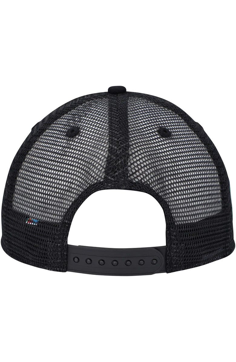 FAN INK Men's Black Santos FC Club Gold Adjustable Hat, Alternate, color, Black