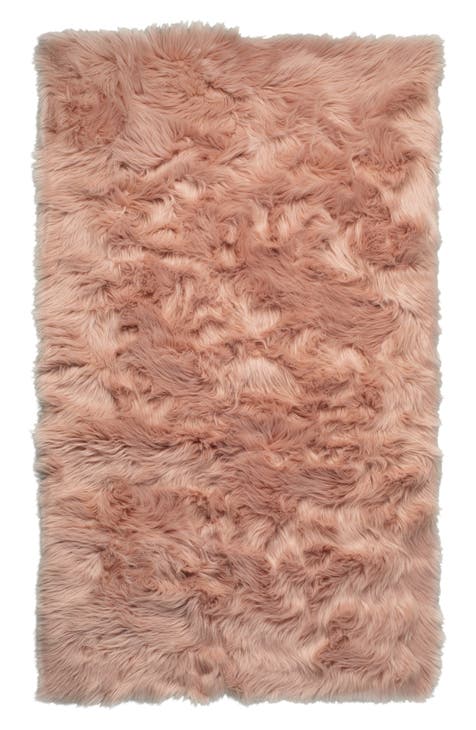 Hudson Faux Fur Rectangular Rug