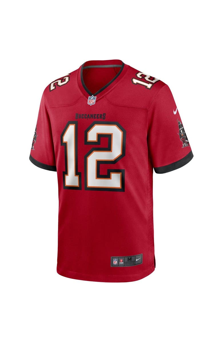 Nike Men's Nike Tom Brady Red Tampa Bay Buccaneers Game Jersey, Alternate, color, 
