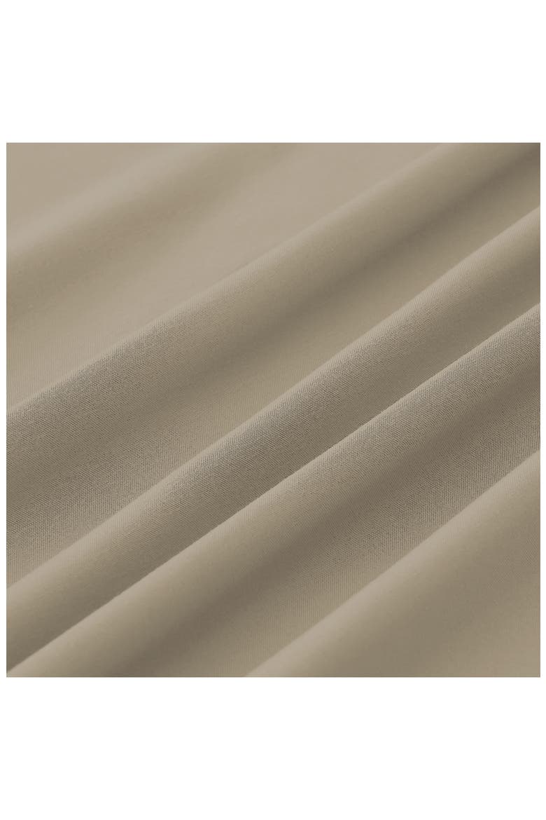 Solid 4-Piece Microfiber Sheet Set, Alternate, color, TAUPE