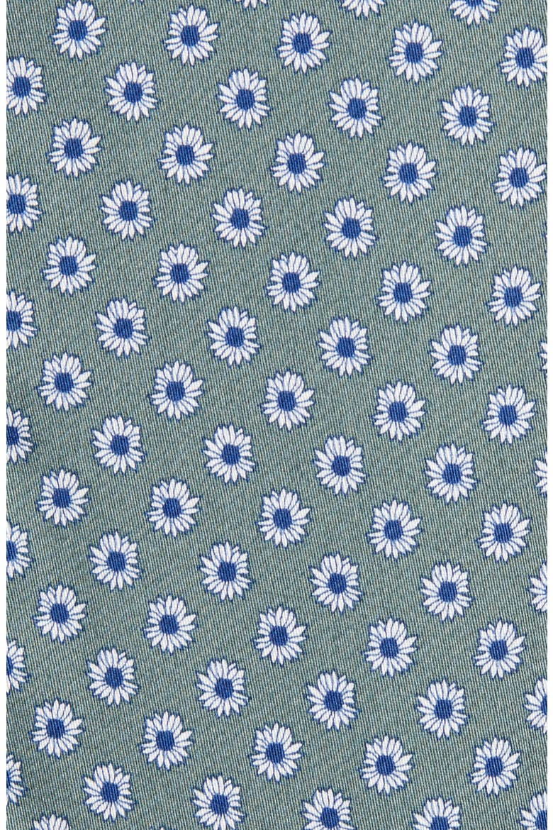 Heknows Slim Fit Floral Print Button-Up Shirt, Alternate, color, GREEN
