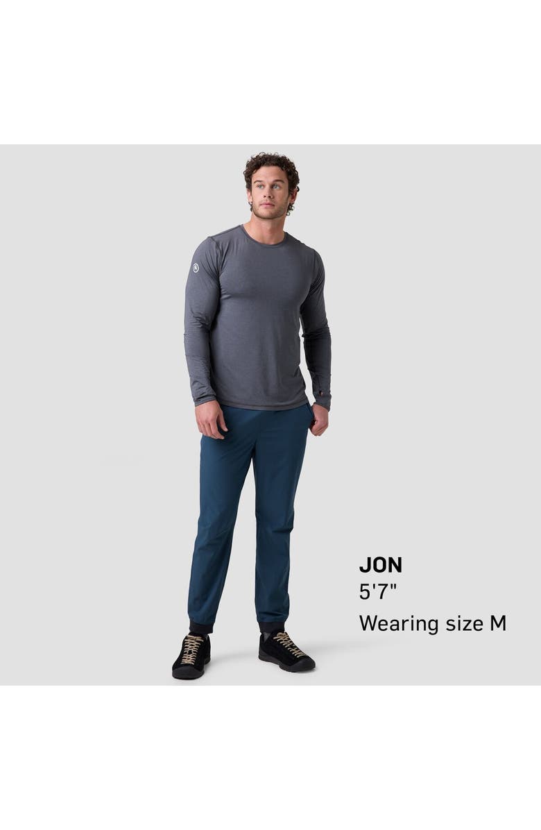 Backcountry Tahoe Pro Lt Sun Long-Sleeve Crew - Men's, Alternate, color, Black