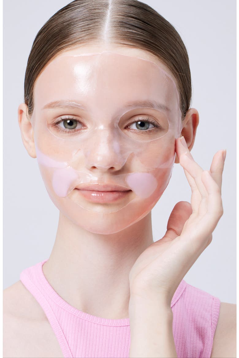 The Peptide Collagen Lifting Glow Hydrogel Mask, Alternate, color, NO COLOR