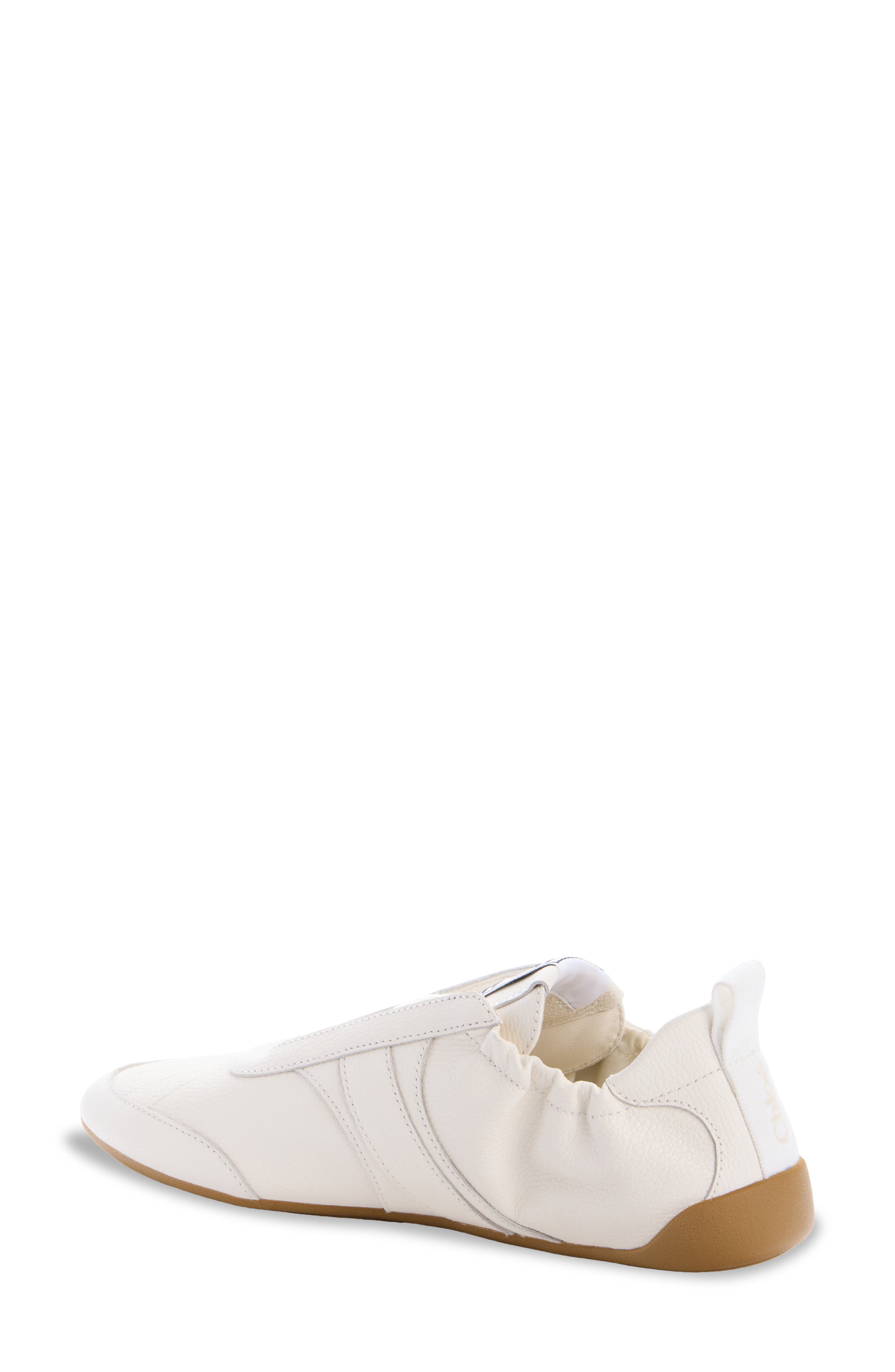 Kick Leather & Mesh Sneaker, Alternate, color, EGGSHELL
