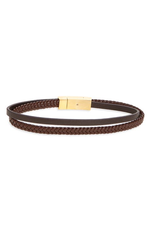 Faux Leather Bracelet