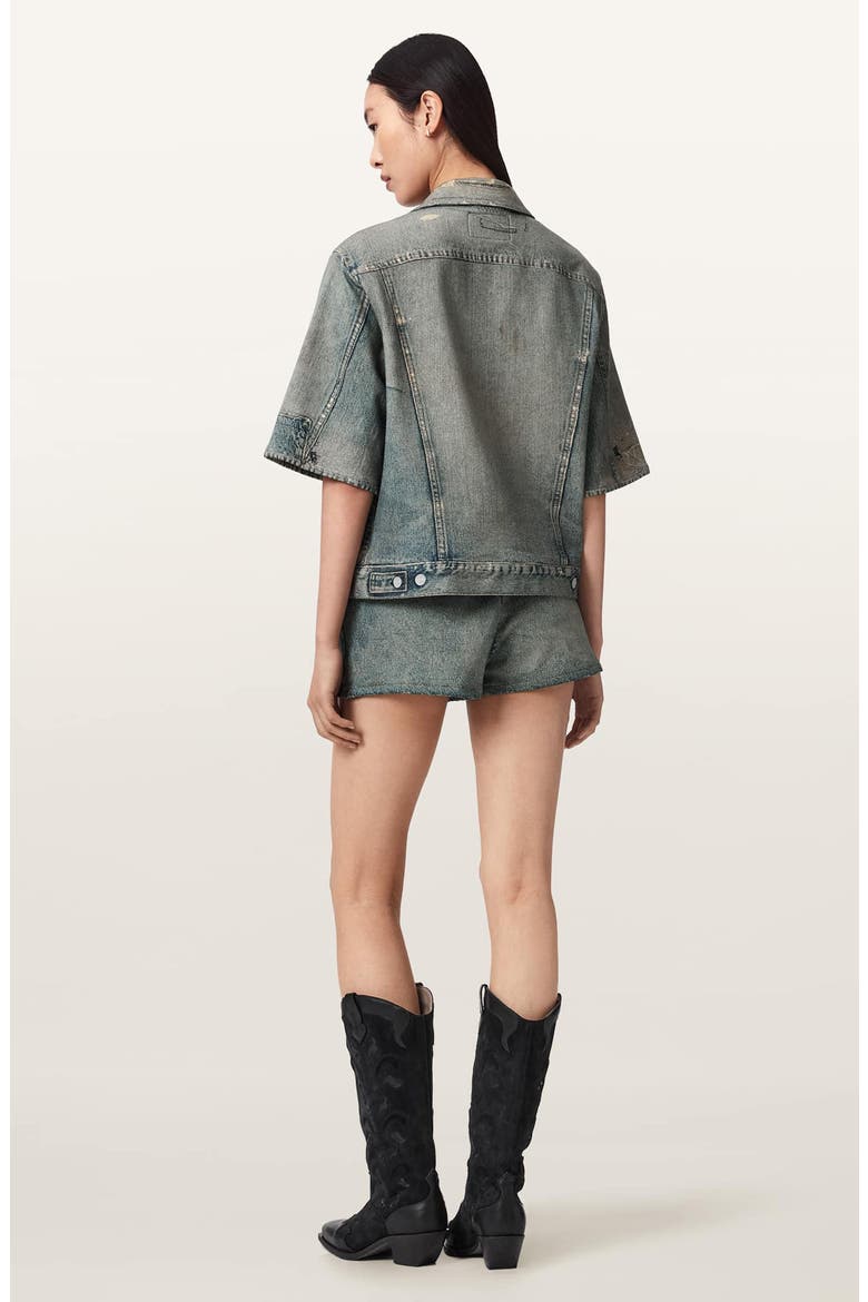 Asher Terry Shorts, Alternate, color, ILLUSION TINT BLUE