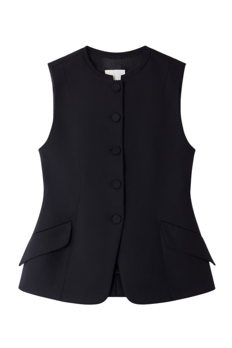 Peplum jacket, Alternate, color, Black