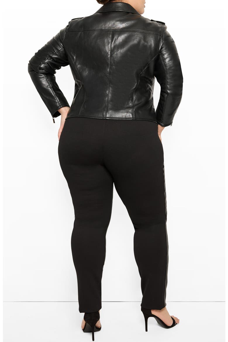 Cult Recycled Leather Jacket, Alternate, color, Black