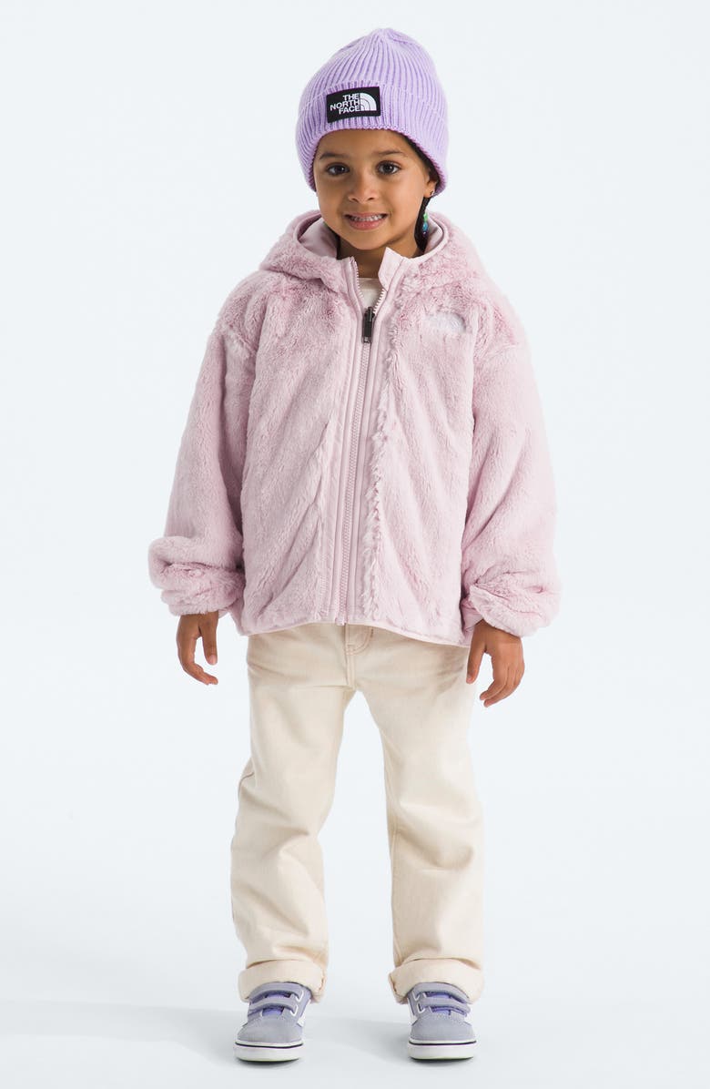 The North Face Kids' Shasta Reversible Hooded Jacket, Main, color, Pale Blossom