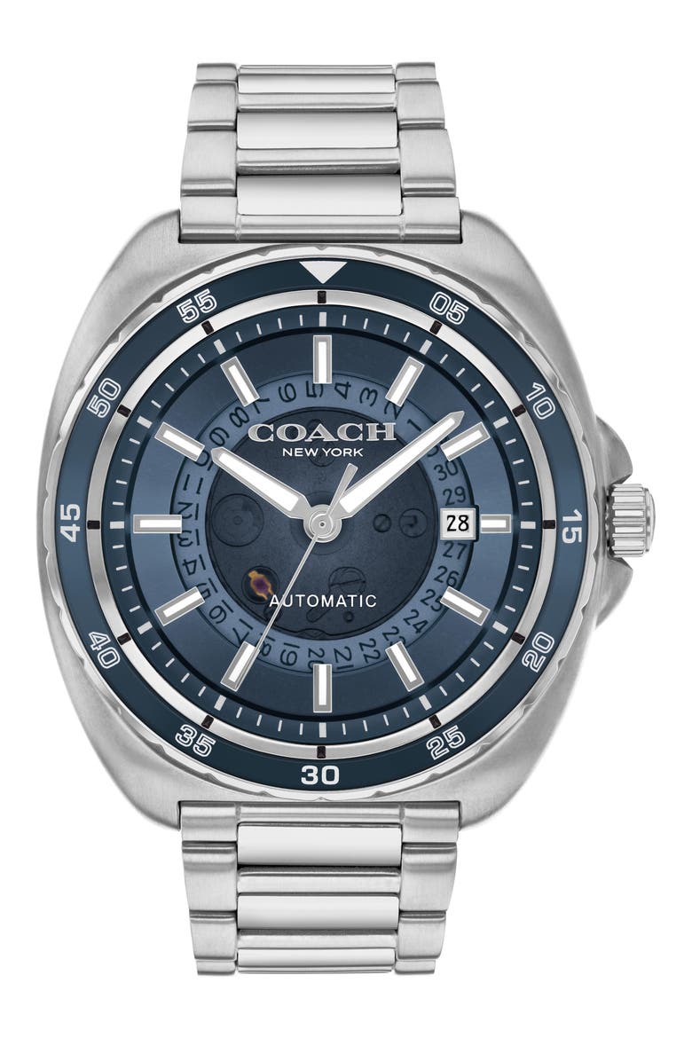 Charter Automatic Bracelet Watch, 44.5mm video