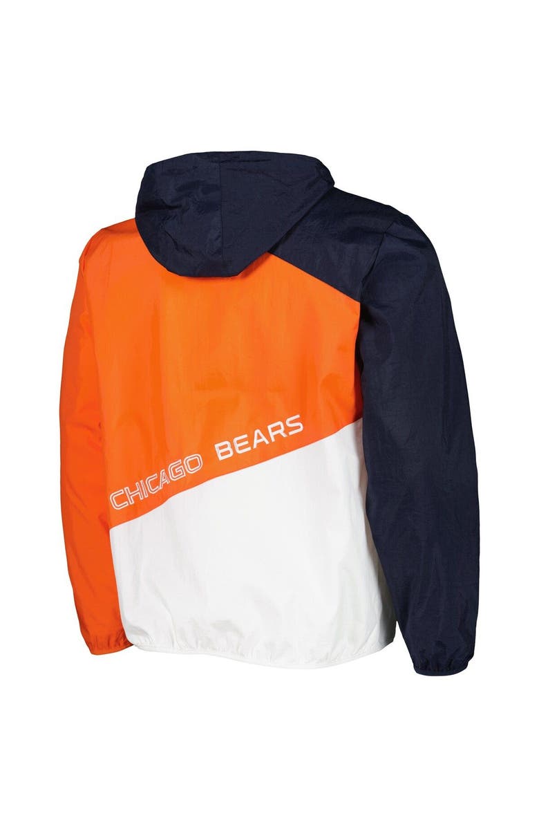Tommy Hilfiger Men's Tommy Hilfiger Navy/Orange Chicago Bears Bill Full-Zip Jacket, Alternate, color, 