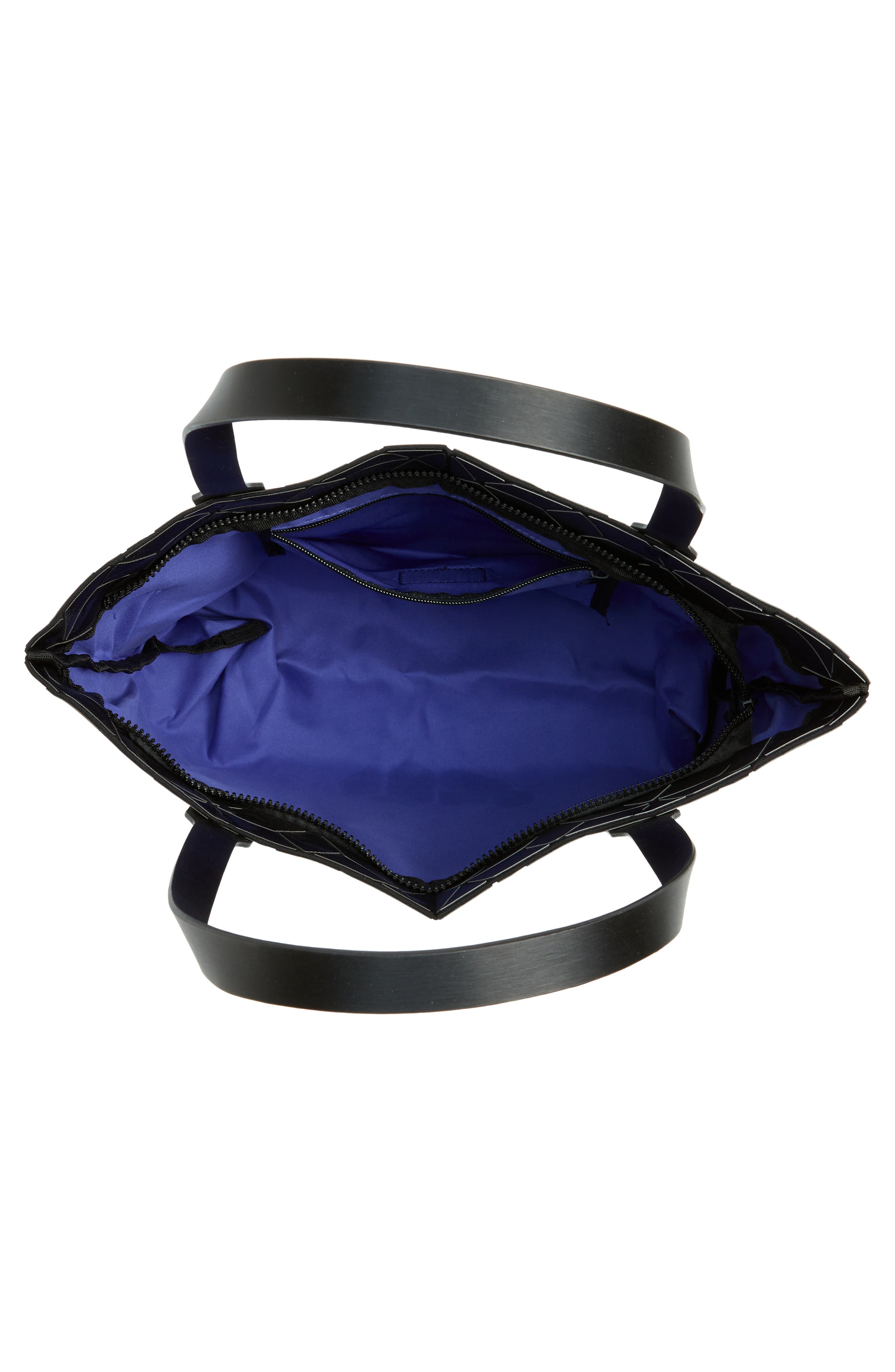 PATRIZIA LUCA Geometric Tote Bag, Alternate, color, Matte Black