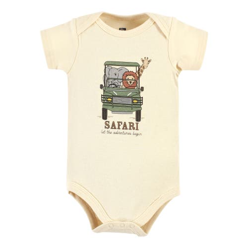 Hudson Baby Soft Cotton Bodysuit Triple Pack