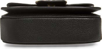 ■FERRAGAMO■ Double Gancini Flap Shoulder Bag Black 2198677 Ferragamo | Double Gancini crossbody bag | Savannahs