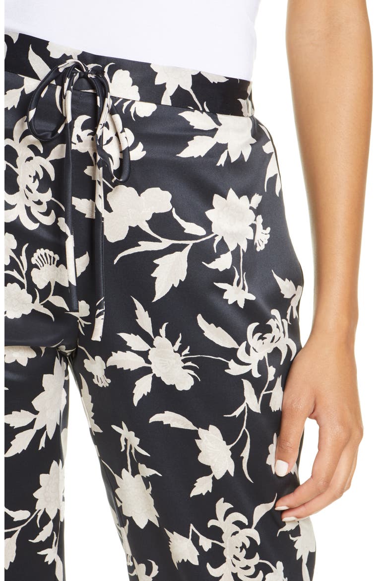 Fiesta Crop Pajama Pants, Alternate, color, BKC BLACK/ COCOON