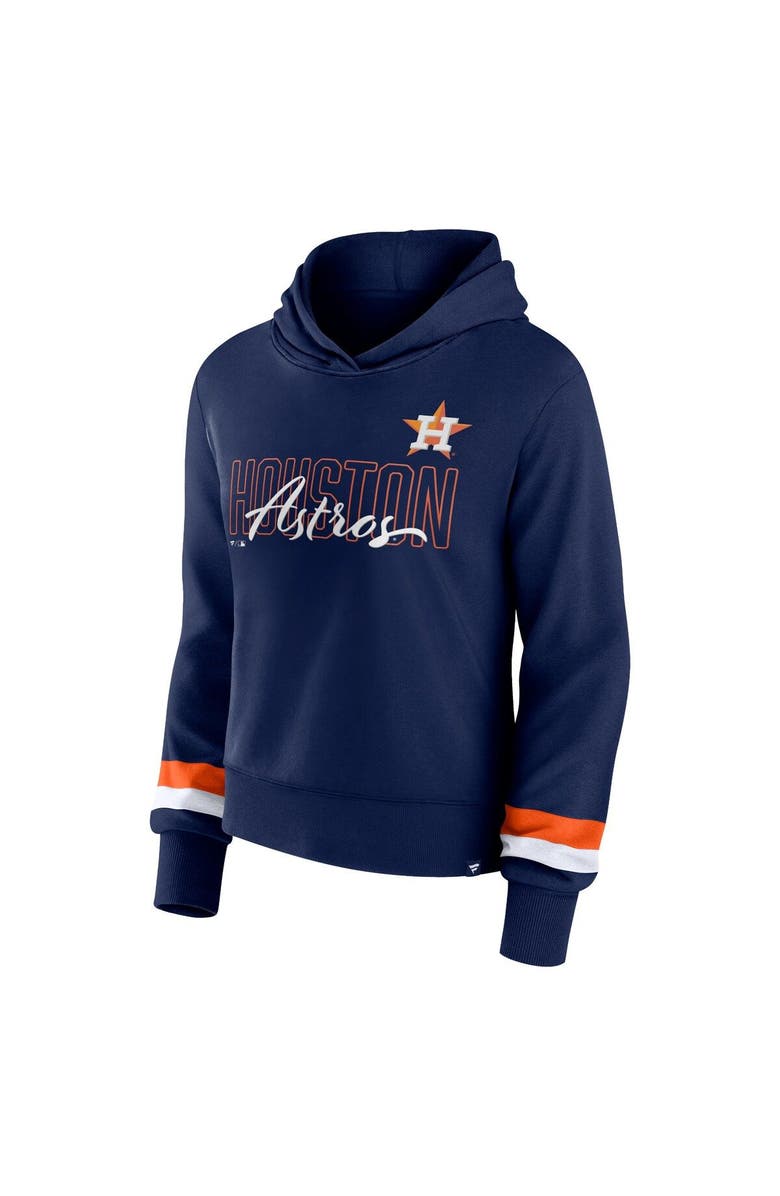 FANATICS Women's Fanatics Branded  Navy Houston Astros Over Under Pullover Hoodie, Alternate, color, Navy