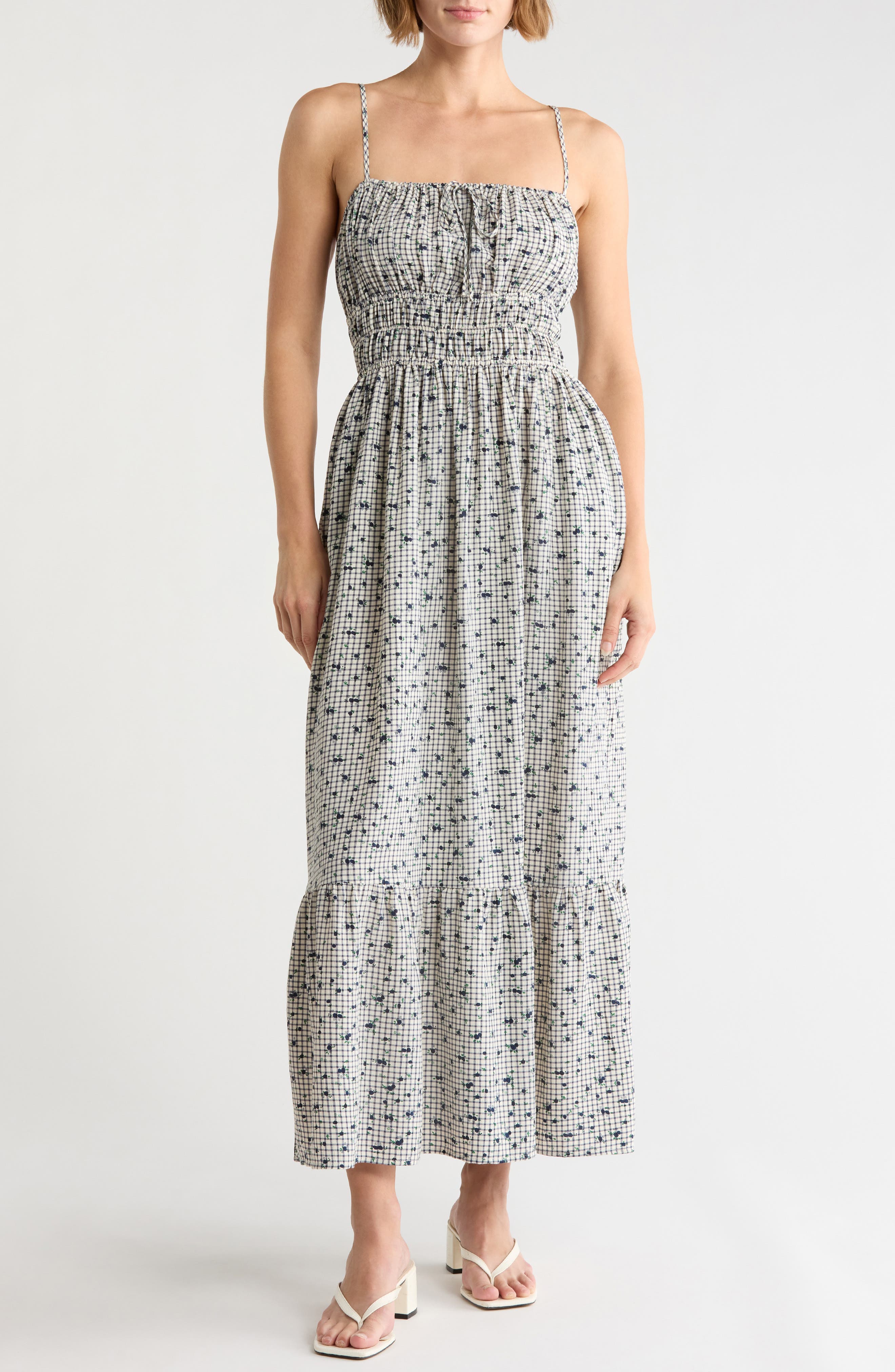 Fit & Flare Maxi Dress