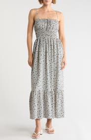 Lush Fit & Flare Maxi Dress